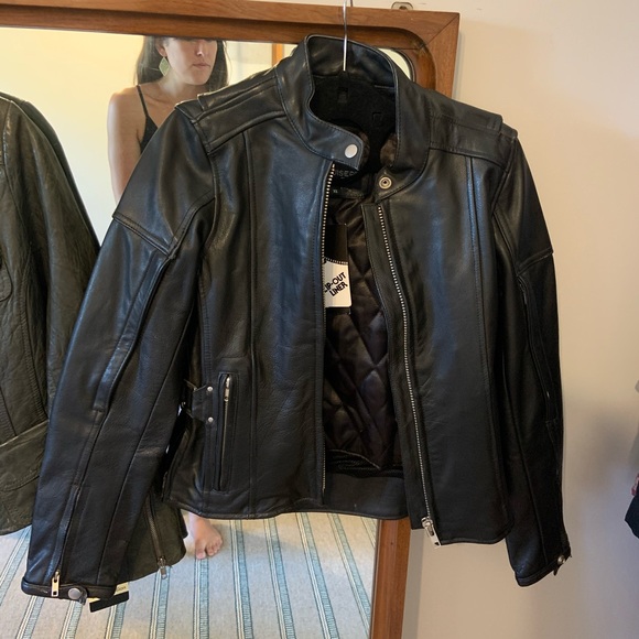 Vintage 90s overstock bomber jacket - Picture 2 of 2